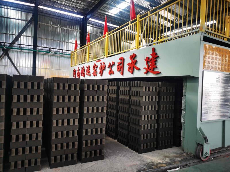 Clay brick Rotary Circle Mobile Rotating tunnel kiln