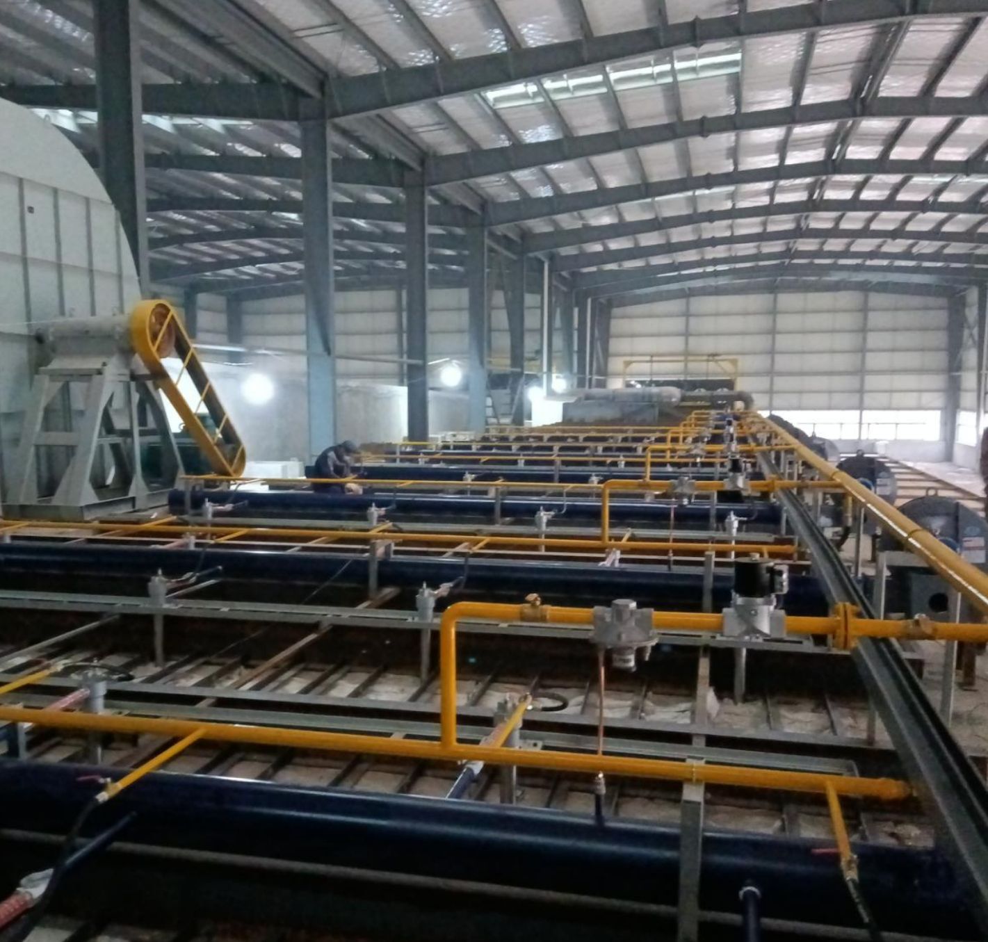 Natural gas heavy oil External firing Tunnel Kiln