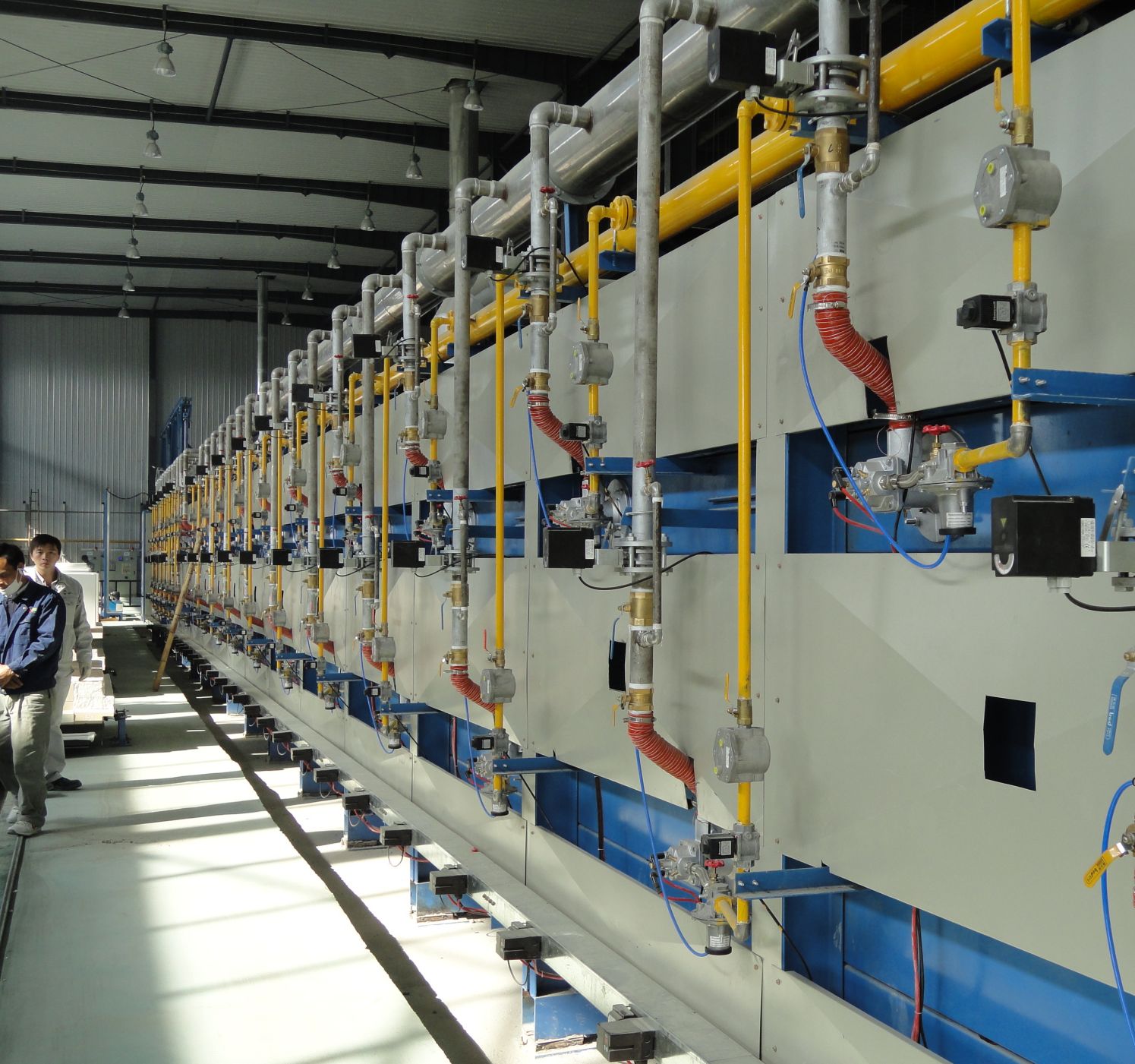 Natural gas heavy oil External firing Tunnel Kiln